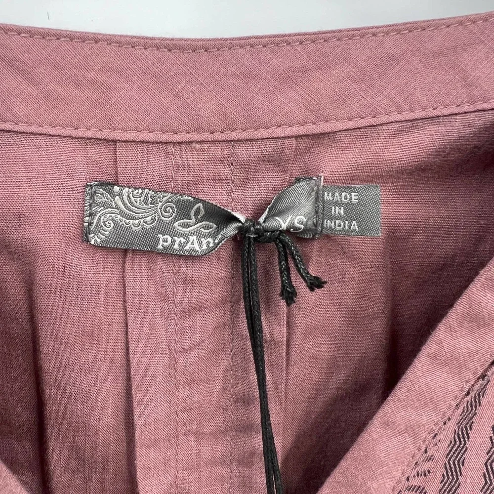 PrAna Women's Elena Top in Dark Mauve Size XS - Picture 3 of 5
